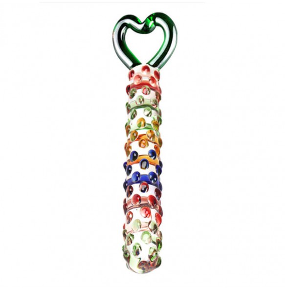 Mizzzee Colorful Love Key Crystal Dildo